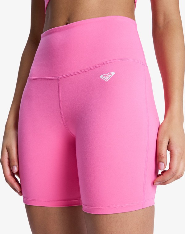 2 Heart Into It - Technical Shorts for Women Pink ERJNS03435 Roxy