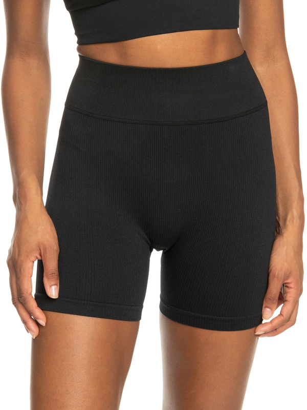 0 Chill Out Seamless - Short de sport pour Femme Noir ERJNS03441 Roxy