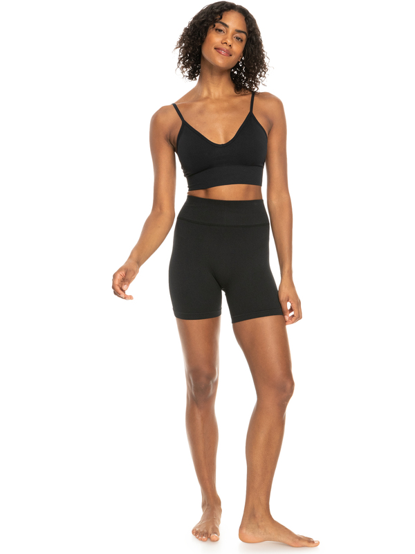 3 Chill Out Seamless - Short de sport pour Femme Noir ERJNS03441 Roxy