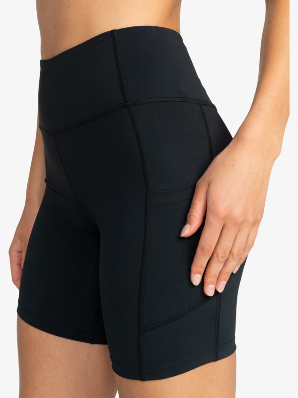 Short black bike shorts on sale