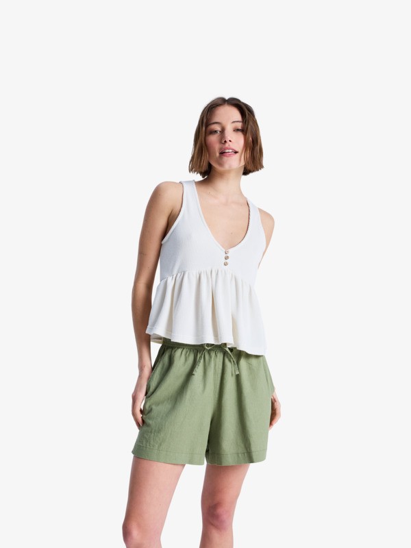0 Lekeitio Break - Short de playa con cintura elástica para Mujer Verde ERJNS03490 Roxy