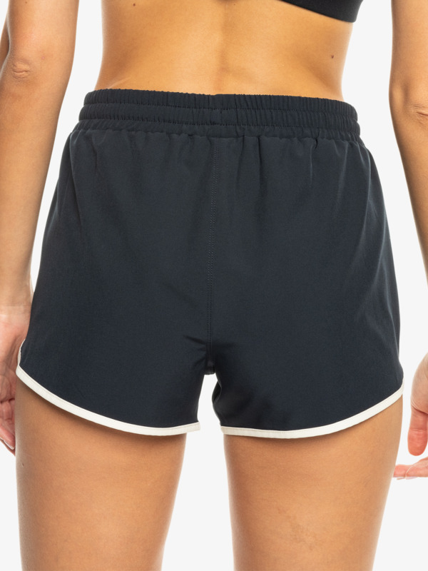 3 Everyday Flow  - Technical Shorts for Women Black ERJNS03530 Roxy