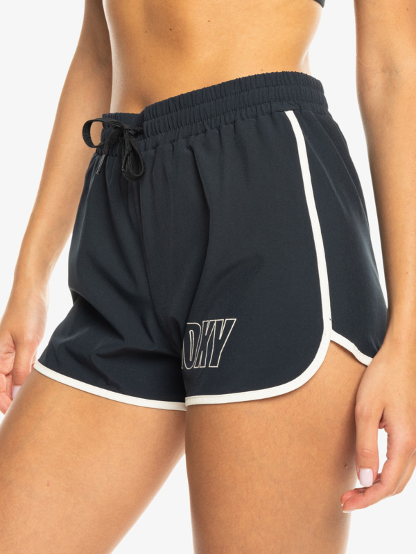 1 Everyday Flow  - Technische Short voor Dames Black ERJNS03530 Roxy