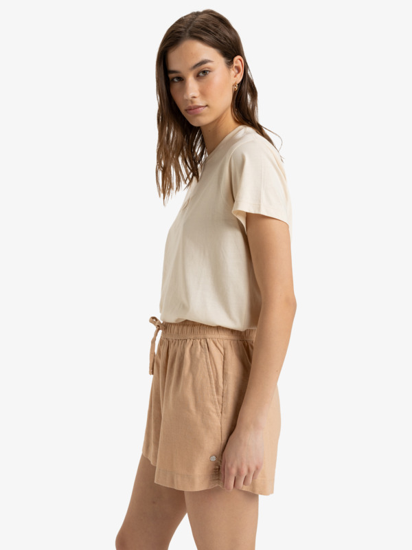 7 Lekeitio Break - Beach Shorts for Women Beige ERJNS03536 Roxy