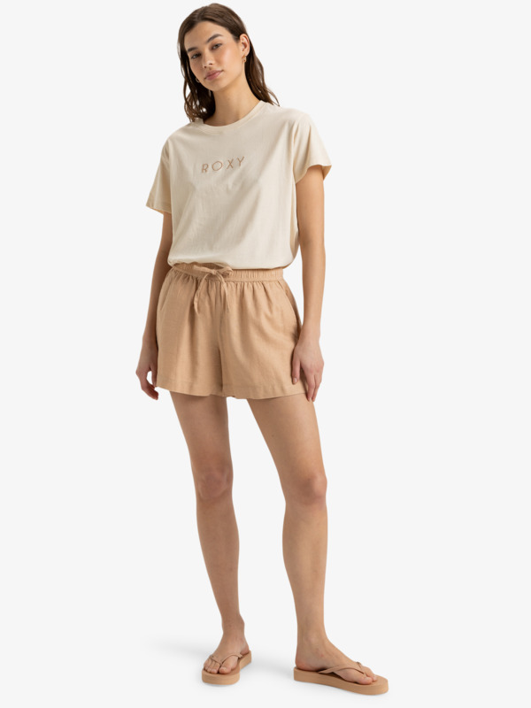 10 Lekeitio Break - Short léger pour Femme Beige ERJNS03536 Roxy