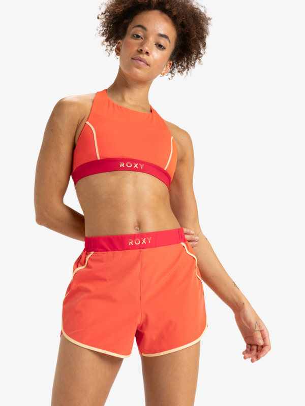 1 Bold Moves 2.0 - Funktionelle Shorts für Frauen Orange ERJNS03566 Roxy