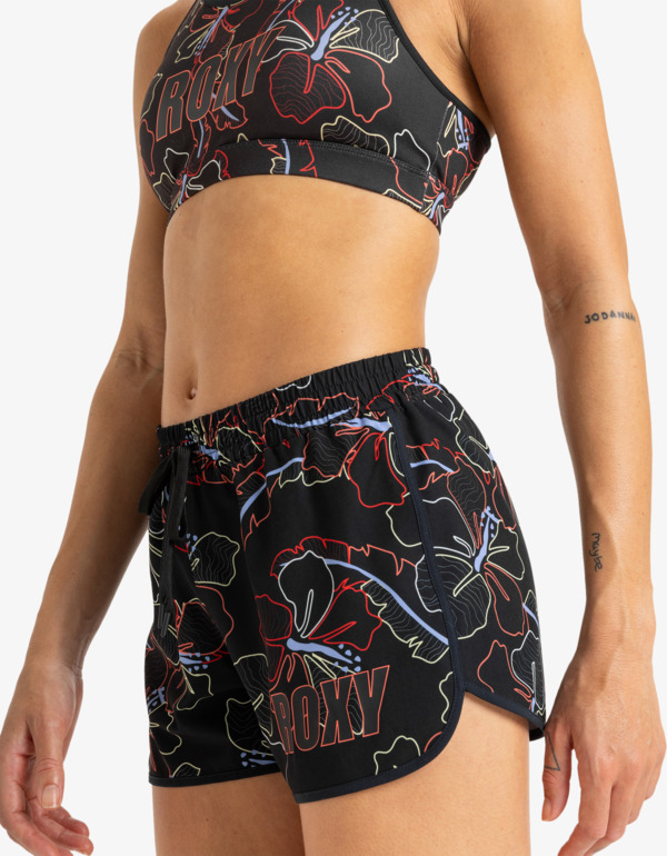 3 Everyday Flow - Funktionelle Shorts für Frauen  ERJNS03579 Roxy