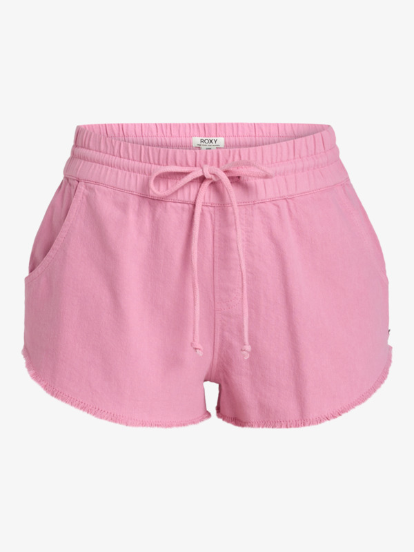 5 Scenic Route - Shorts mit elastischem Bund für Frauen Rosa ERJNS03586 Roxy