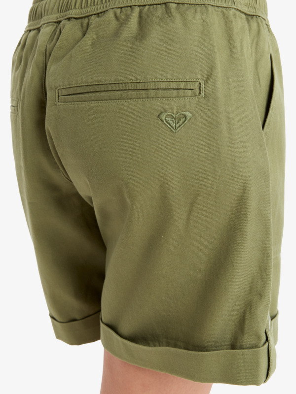 6 Sweetest Day - Short Casual para Mujer Verde ERJNS03588 Roxy