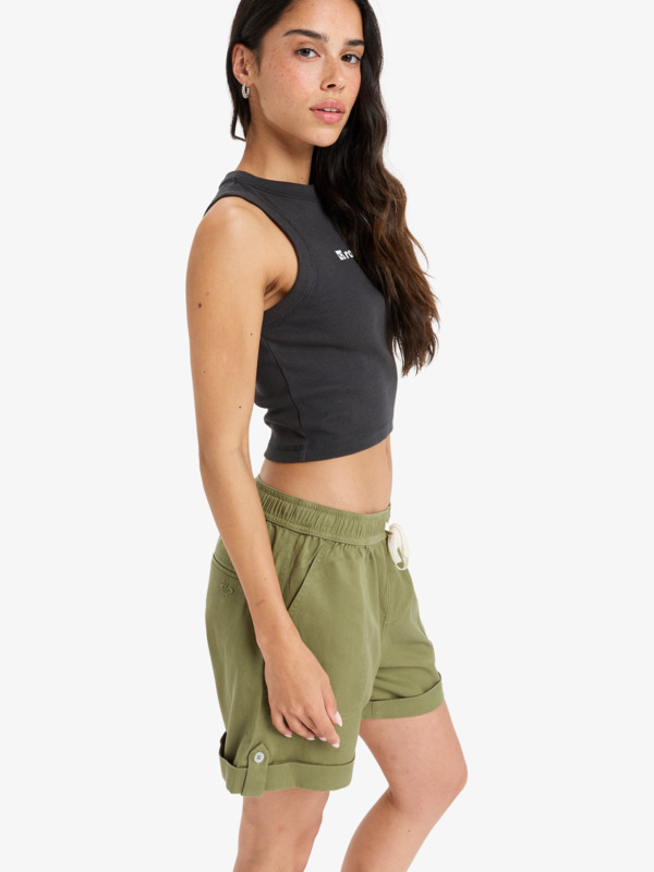 1 Sweetest Day - Casual Short voor Dames Green ERJNS03588 Roxy