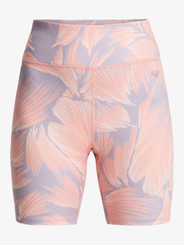 0 Everyday Flow - Short Biker de sport pour Femme Violet ERJNS03606 Roxy
