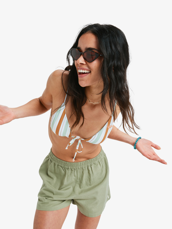 5 Lucentio Bay - Elasticated Shorts for Women Green ERJNS03610 Roxy