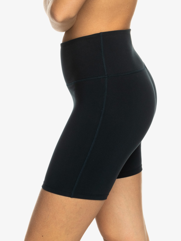 1 Heart Into It Biker - Sportliche Bikershorts für Frauen Schwarz ERJNS03614 Roxy