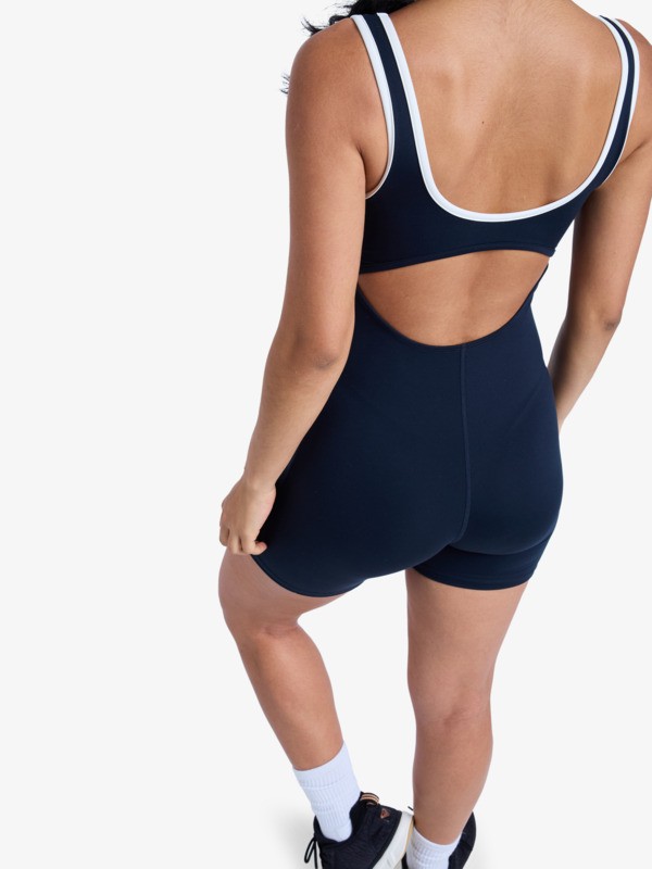 5 Heart Into It - Workout-Einteiler f&uuml;r Frauen Schwarz ERJNS03635 Roxy