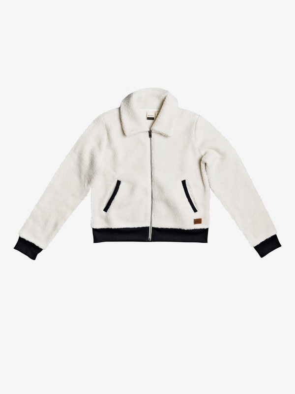 Sherpa jacket zip up sale