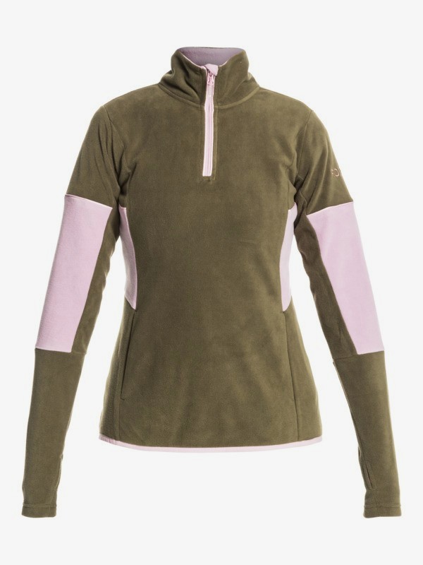5 Sayna - WarmFlight® Fleece for Women Green ERJPF03072 Roxy