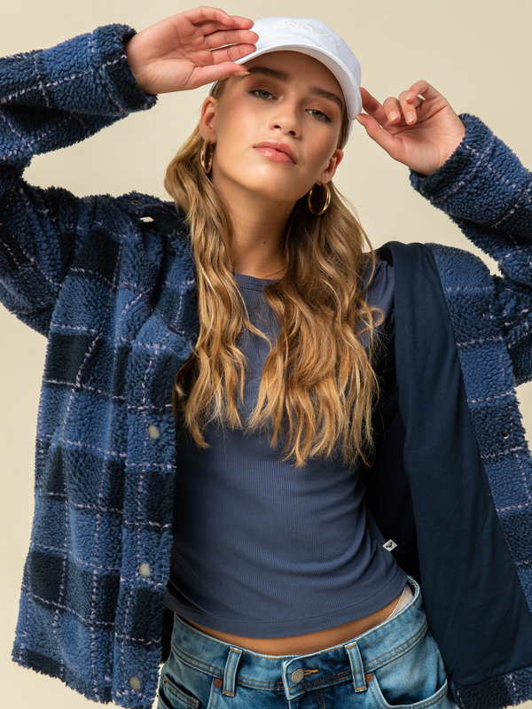 1 Set Your Sights - Sherpa Jacket for Women  ERJPF03081 Roxy