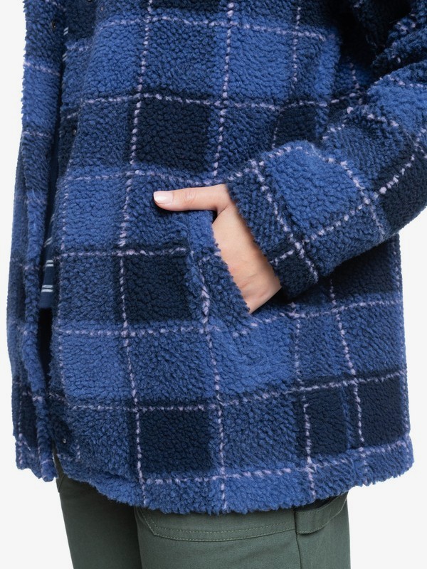 8 Set Your Sights - Sherpa Jacket for Women  ERJPF03081 Roxy