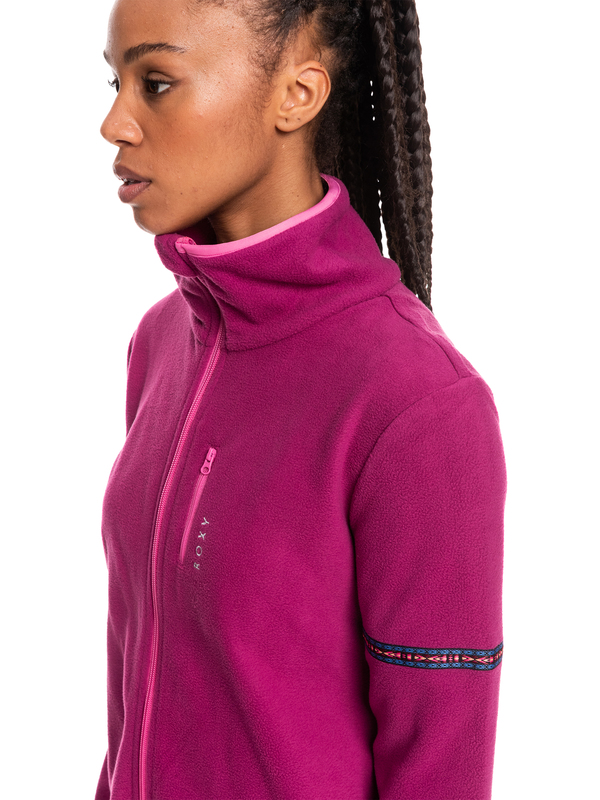 2 Easy Like A Hike - Fleece mit Reißverschluss für Frauen  ERJPF03091 Roxy