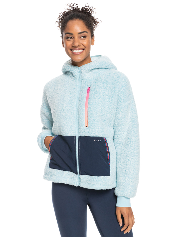 Storm Dance Zip Up Teddy Fleece for Women Roxy