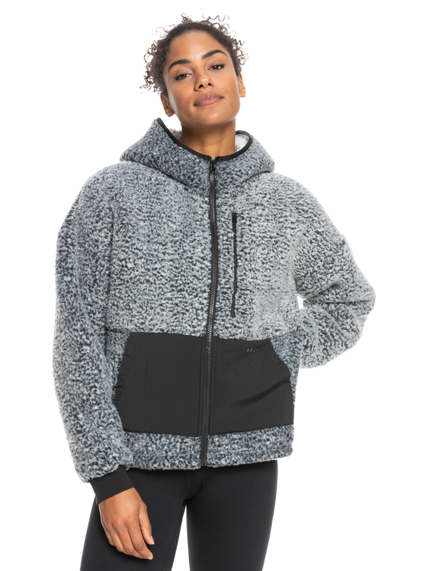 Storm Dance Zip Up Teddy Fleece for Women Roxy