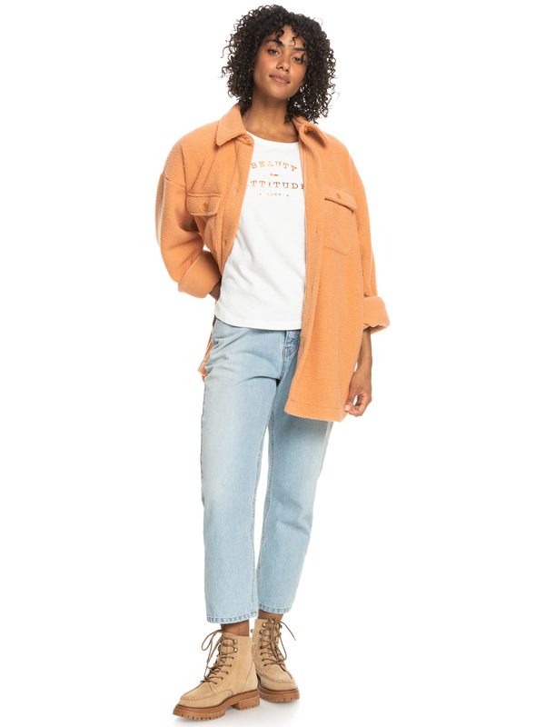 7 Over And Out - Polar para Mujer Marron ERJPF03102 Roxy