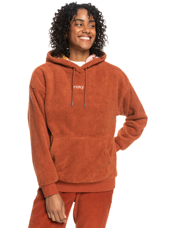 Call Me Sherpa Fleece Hoodie for Women