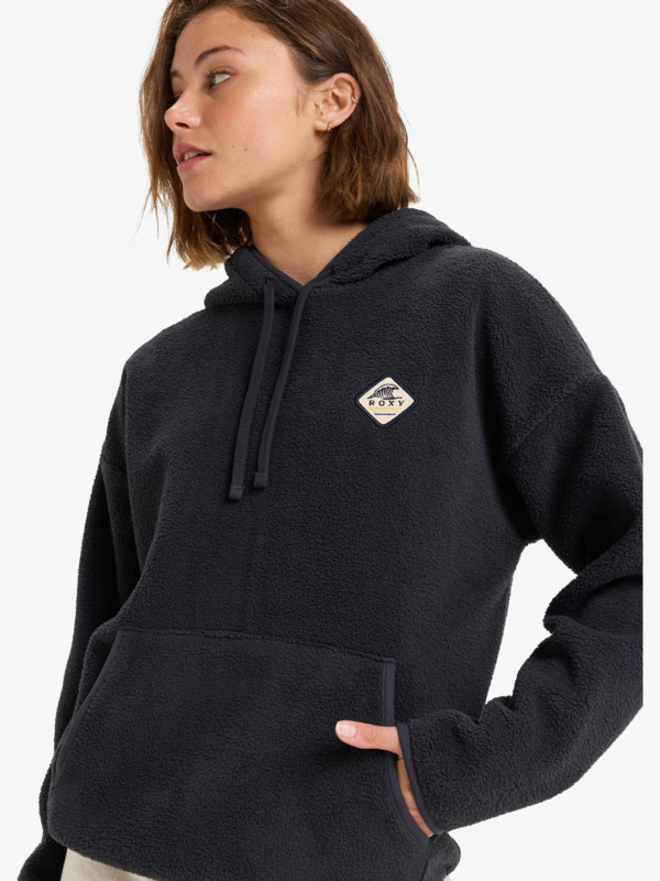 2 Cool Calling - Sweatshirt com capuz para Mulher Preto ERJPF03168 Roxy