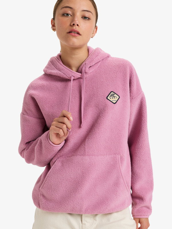 0 Cool Calling - Sudadera con capucha para Mujer Violeta ERJPF03168 Roxy