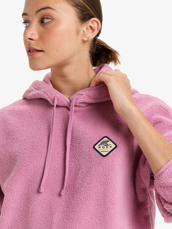 2 Cool Calling - Sweatshirt com capuz para Mulher Roxo ERJPF03168 Roxy