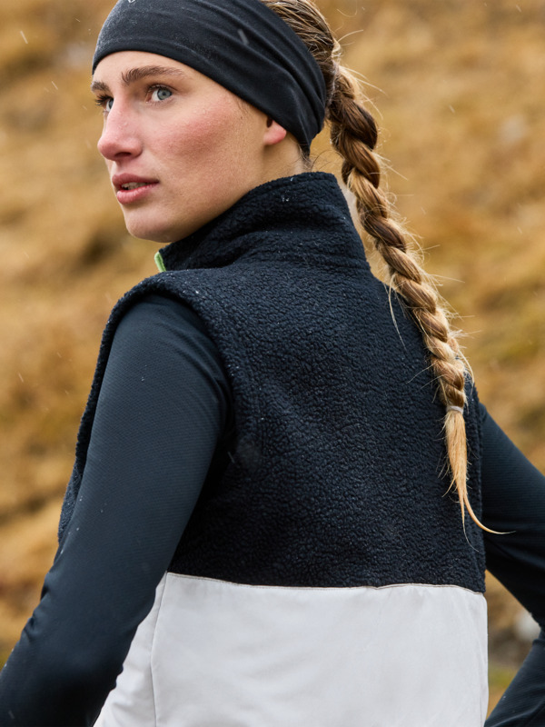 2 Waves Of Warmth - Sporttop voor Dames Black ERJPF03173 Roxy