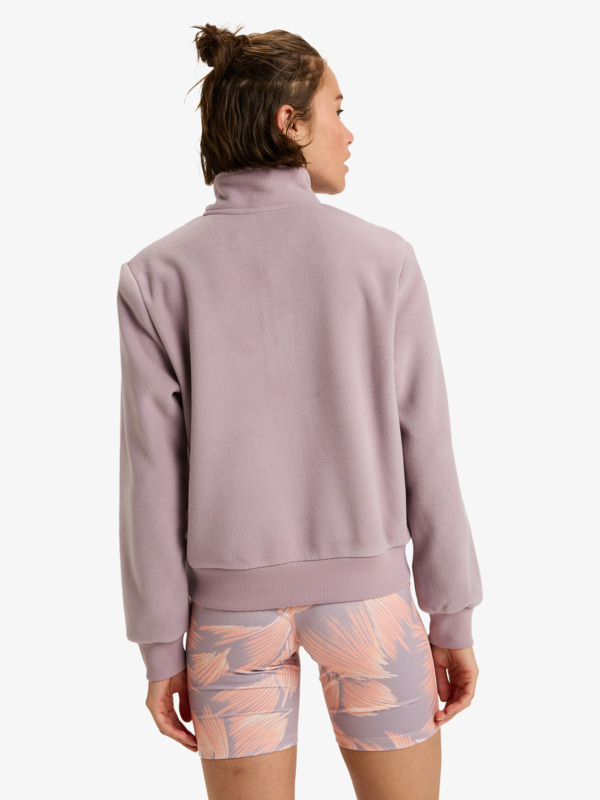 3 Waves Of Warmth Half Zip - Sport Jumper for Women Purple ERJPF03203 Roxy