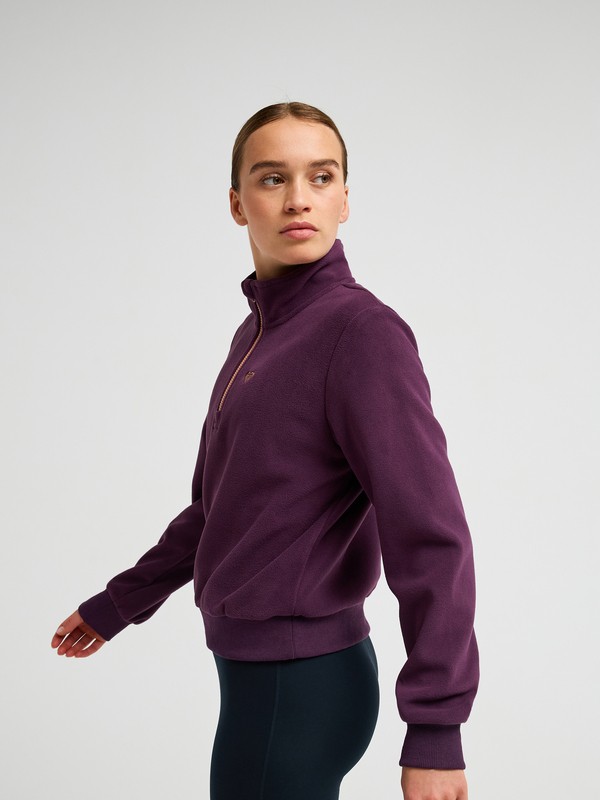 2 Waves Of Warmth Half Zip Violett ERJPF03203 Roxy
