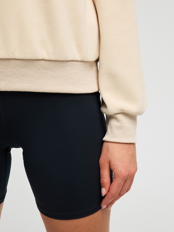 3 Waves Of Warmth Half Zip Beige ERJPF03203 Roxy