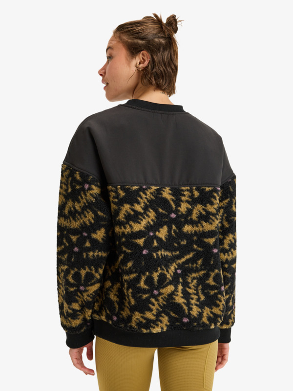 3 Waves Of Warmth Layered - Sport Jumper for Women Black ERJPF03217 Roxy