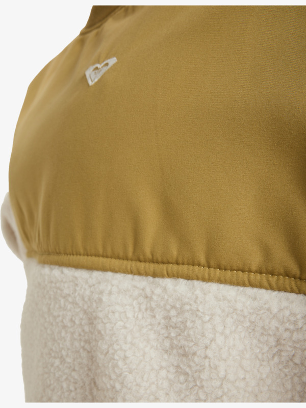 5 Waves Of Warmth Layered - Maglione sportivo da Donna White ERJPF03217 Roxy