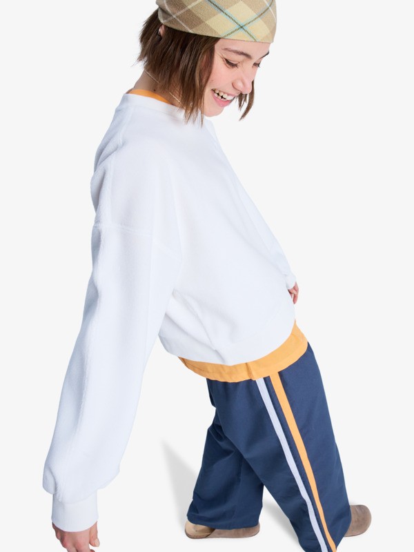 1 Chill Story - Polaire en sherpa pour Femme Blanc ERJPF03248 Roxy