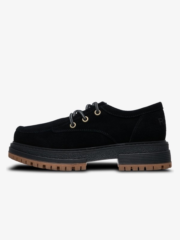 2 Work It Low - Scarpe di pelle da Donna Black ERJS700004 Roxy