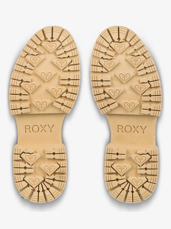 7 Work It Low - Chaussures en cuir pour Femme Beige ERJS700004 Roxy