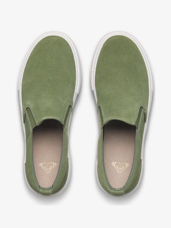 3 Lili Slip On Gr&uuml;n ERJS700011 Roxy
