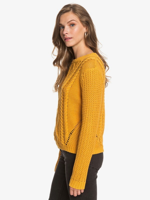 2 England Skies - Jumper for Women Yellow ERJSW03410 Roxy