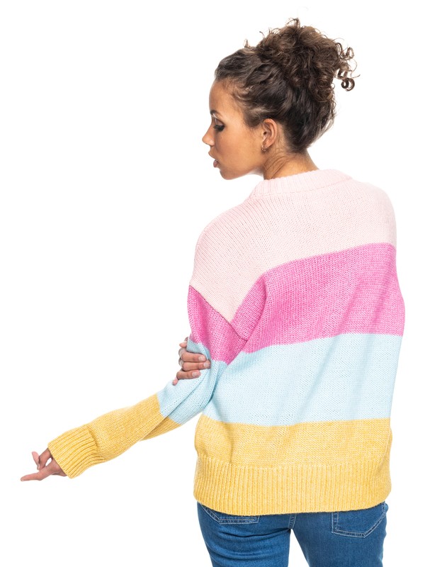 3 Too Far - Sudadera para Mujer Rosa ERJSW03499 Roxy