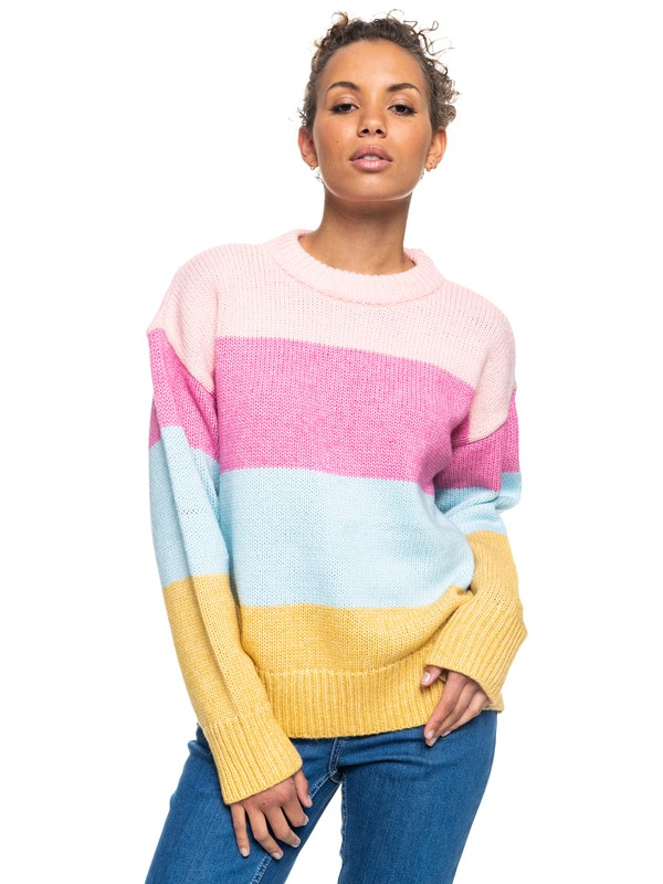 0 Too Far - Sudadera para Mujer Rosa ERJSW03499 Roxy