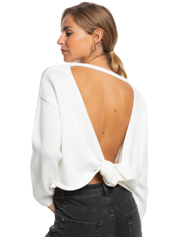 3 Heavy Love - Sweatshirt for Women White ERJSW03501 Roxy