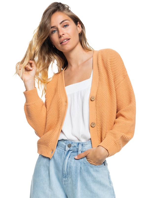 2 Wonder Time - Long Sleeve Cardigan for Women  ERJSW03506 Roxy