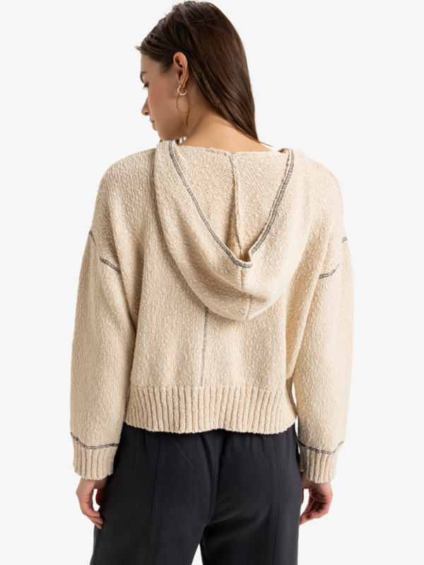 10 Oasis Discovery - Sweater voor Dames Beige ERJSW03617 Roxy