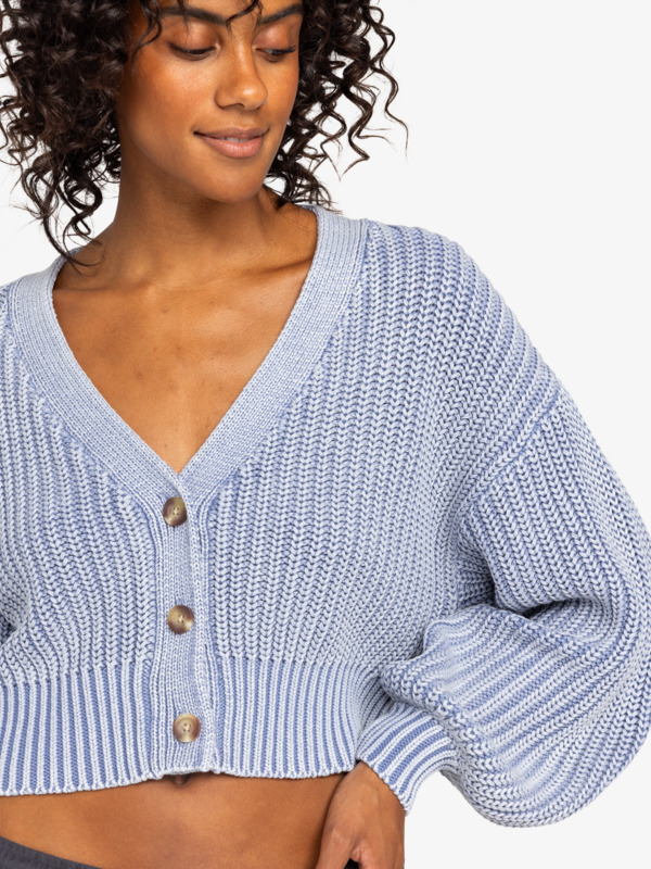 2 Sundaze Washed - Cardigan da Donna Blue ERJSW03619 Roxy