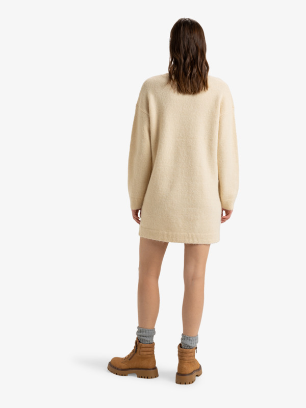 7 Intense Sunrise - Sweaterjurk voor Dames Beige ERJSW03623 Roxy