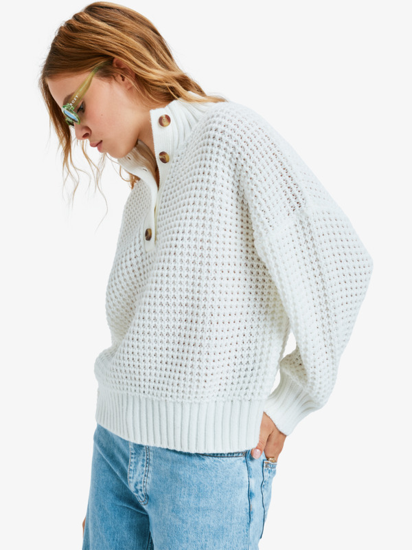 1 Coldness Days - Maglia da Donna White ERJSW03685 Roxy