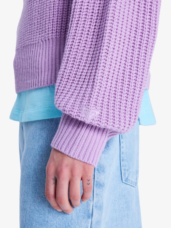 3 Coming Home Again - Pull pour Femme Violet ERJSW03701 Roxy